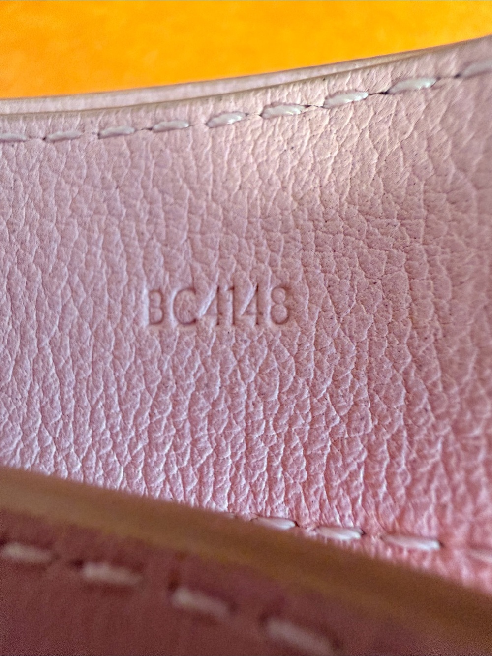 Louis Vuitton Pink Epi Belt - Picture 8 of 9